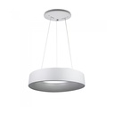Lampada Led A Sospensione Moderno Circolare Colore Bianco Diametro 450mm 25W 3000K Dimmerabile SKU-3992
