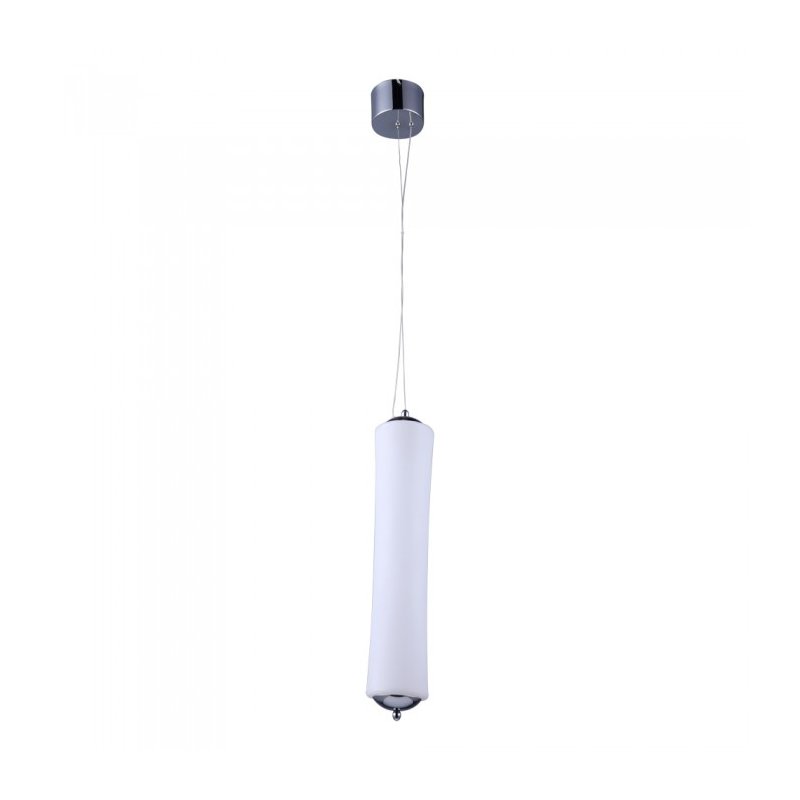 [SV3980] Lampada Led A Sospensione Moderno Forma Canna Bamboo Verticale D125X490mm 18W 3000K Dimmerabile Triac Dimmer SKU-3980