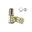 Lampada Led BAY15D 1157 P21/5W 60 Smd Bi Color Bianco Arancione Luce Freccia