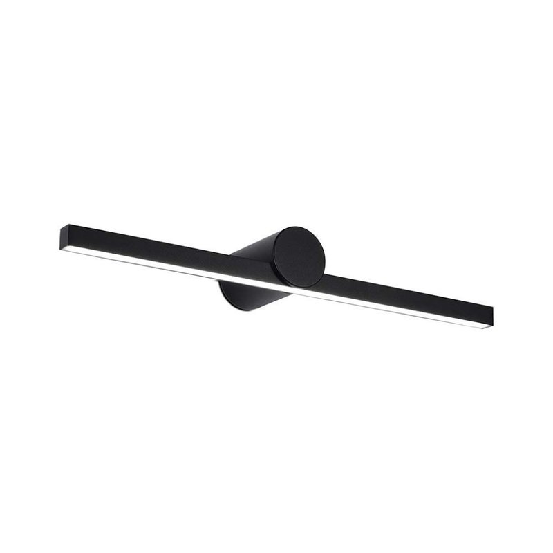 [LD405841C] Lampada LED da Specchio Bagno 10W 1530LM Colore Nero 3000K 610X100X75mm IP65 SKU-405831