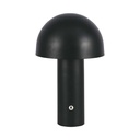 Lampada LED da Tavolo 3W con Batteria 1800mAh Ricaricabile USB C Colore Nero in Metallo Touch Dimmerabile 3 in 1 SKU-7898