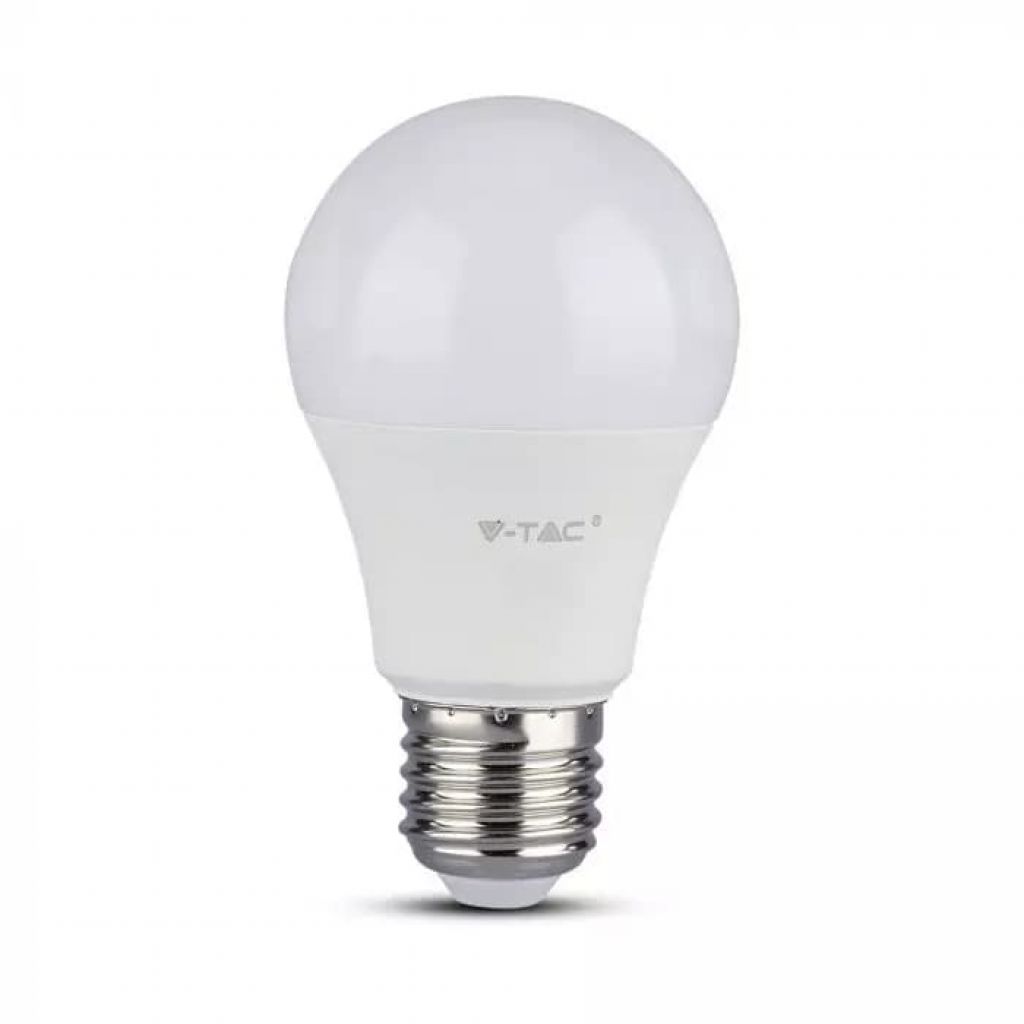 Lampadina LED E27 A60 9W 806lm Chip Samsung 200°, IP20 SKU-228, Disponibili 3000K 4000K 6400K