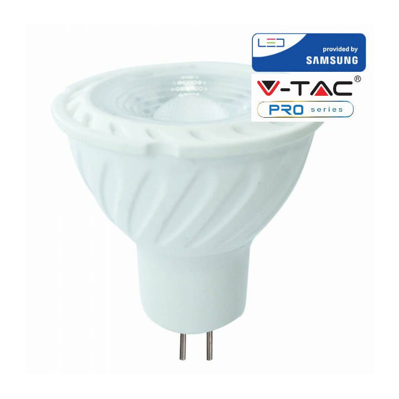 [MR65038F] Lampada Led MR16 6,5W 12V 38 Gradi  Bianco Freddo 6400K Con Chip Samsung SKU-212091