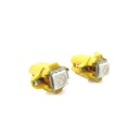 Lampada Led T5 B8.3D B8,3D Colore Giallo Yellow Luci Cruscotto e Strumentazione 12V