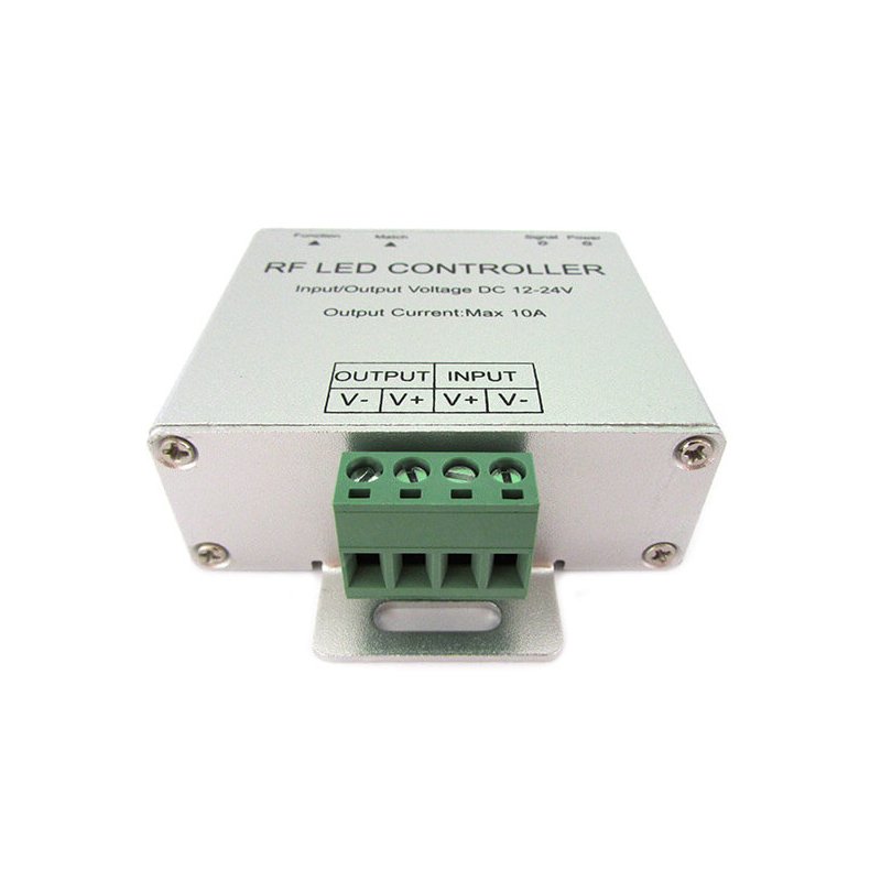 Led Dimmer Mono Colore 12V 24V 10A Con Telecomando RF Wireless Per Bobina Led RF303