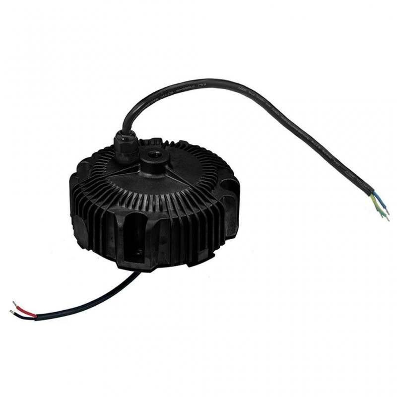[MW-HBG-160-24B] MW MEAN WELL HBG-160-24B Alimentatore Led Driver Rotondo 24V 6,5A IP67 Ricambio Per High Bay