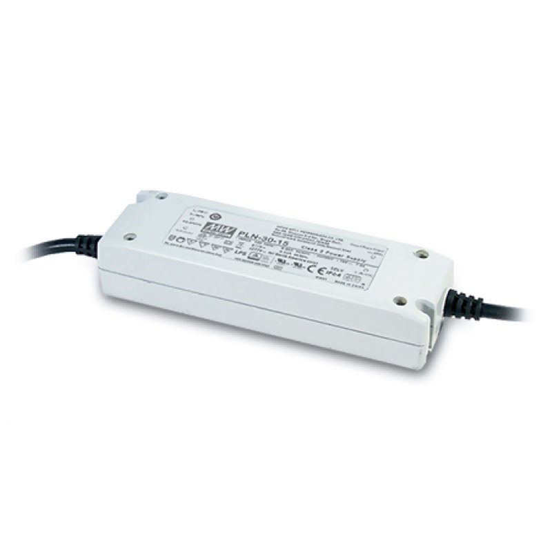 MW MEAN WELL PLN-30-9 Alimentatore Trasformatore 9V 3.3A 30W Impermeabile IP64