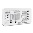 Mini ZigBee Controller 12V 24V 5 In 1 Per Striscia Led Da Mono Colore Fino a 5 Canali Con Philips HUE 3.0 e Amazon Alexa Echo (4ª generazione) o Echo Studio