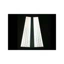 Pannello Led Rettangolare A Sospensione 60W 120X30CM Stile Moderna Con Curva