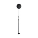 Piantana Solare LED da Giardino 8W con sensore crepuscolare Colore Bianco e Nero 3000K IP65 SKU-6670