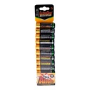 Pile Batterie R6 AA Stilo 1,5V 860mAh MN1500 Alcalina Confezione da 12 Pezzi