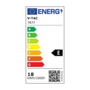 Plafoniera Pannello Led Slim Montaggio a Plafone Rotondo 18W 1980LM 4000K SKU-7877