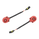 2 Adattatori Portalampada Adattatore Per Lampada Xenon D2S D2R D2C