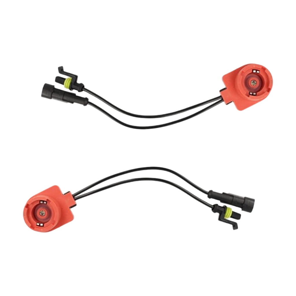 [XA1828D] 2 Adattatori Portalampada Adattatore Per Lampada Xenon D2S D2R D2C Super Slim Piatto