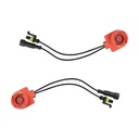 2 Adattatori Portalampada Adattatore Per Lampada Xenon D2S D2R D2C Super Slim Piatto