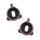 2 Adattatori Portalampada Xenon H7 BMW E39 Mod.1 Mercedes SLK 2004 Abbagliante