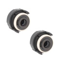 2 Adattatori Portalampada Xenon H7 BMW E46(1998-2004) Mod. Nero