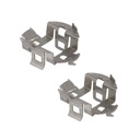 2 Adattatori Portalampada Xenon VW Sagitar Magotan Nissan Qashqai BMW 520LI Buik Excelle Benz C180 Anabbagliante H7