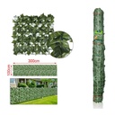 Siepe Artificiale 1x3 m su Rete con Foglie Patata Dolce