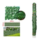 Siepe Artificiale 1x3 m su Rete con Foglie Potos