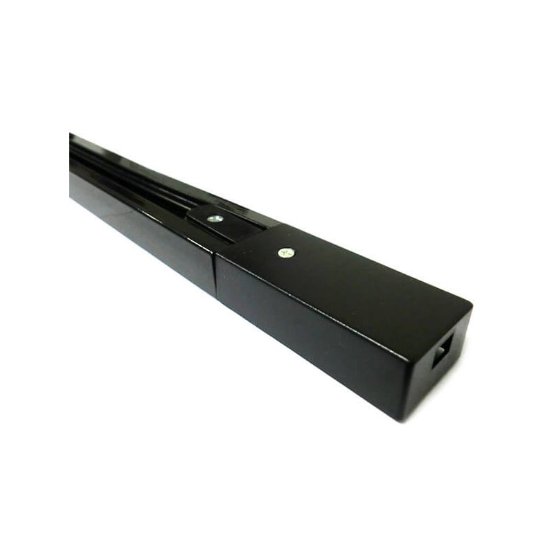 Sistema Binario Guida Da 1 Metro Colore Nero Mono Fase Per Faretti Led A Binario