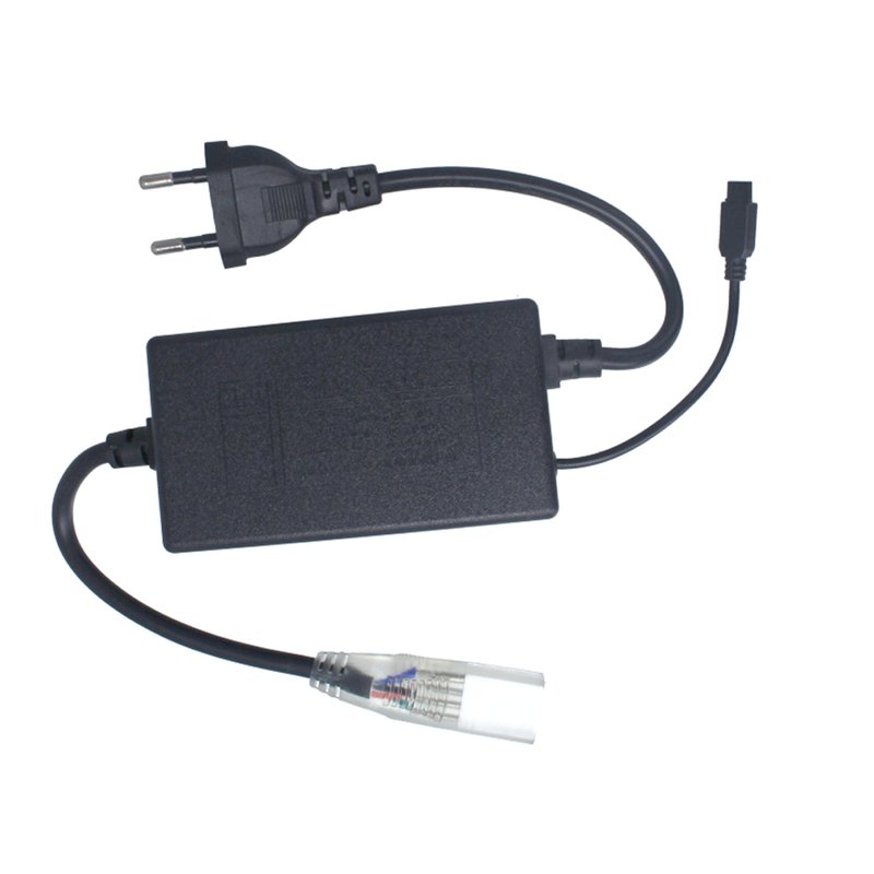 [SLG12742] Spina Alimentatore Trasformatore Raddrizzatore 4 Pin Passo 12mm Connettore Rapido Tapo Incluso Per Striscia Led 220V RGB Modello Con Telecomando
