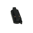 Testa Alimentazione Colore Nero Per Faro Led Binario Mono Fase CB0080 CB7180 CB7280 CB7380