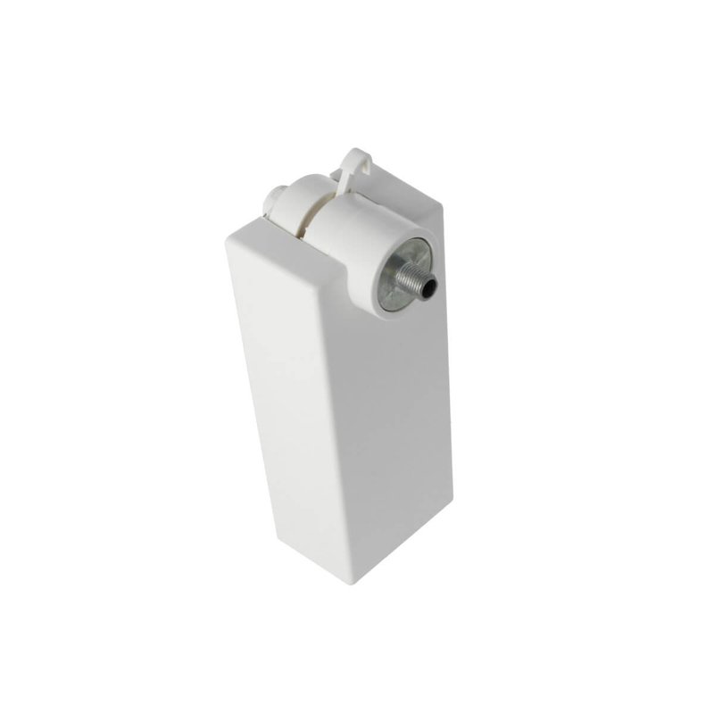 Testa Alimentazione Con Box Led Driver Colore Bianco Per Faro Led Binario Mono Fase CB0070 CB7170 CB7270 CB7370