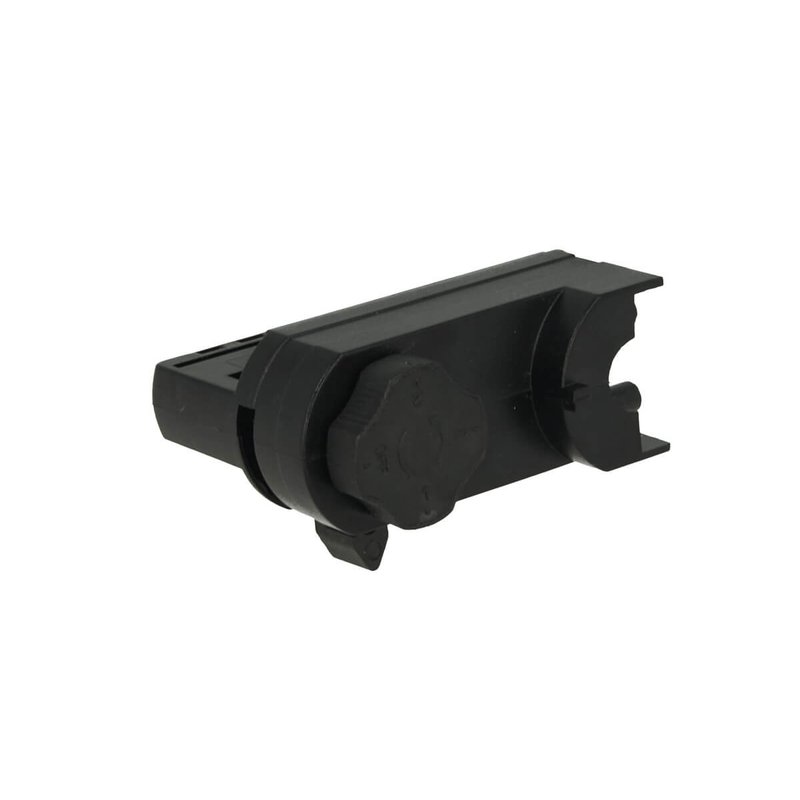 Testa Alimentazione Del Faro Led Colore Nero Con Morsetti Per Binario Trifase CB40203
