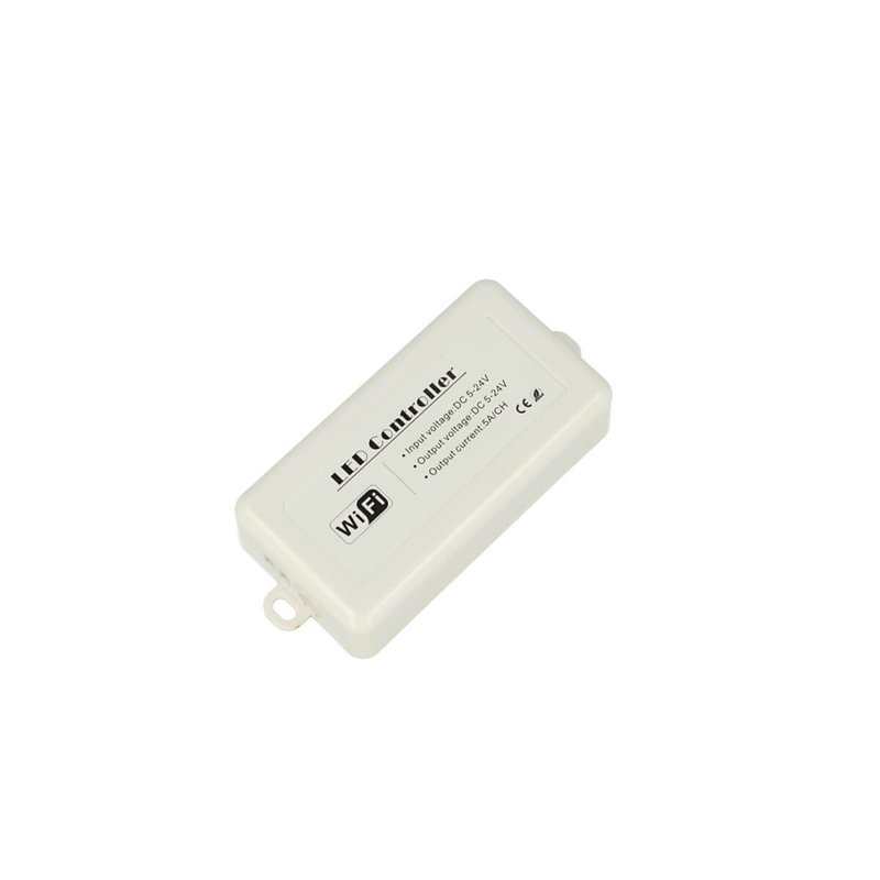 [CL1178] WiFi Mini Centralina Led Dimmer CCT RGB Controller Domotica Con iOS Android 12V 24V 5AX3