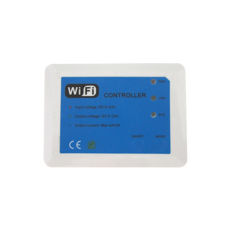 WiFi Mini Controller Centralina 12V 24V 3X4A Per Strip Led RGB Color Temperature Dimming Light WF102