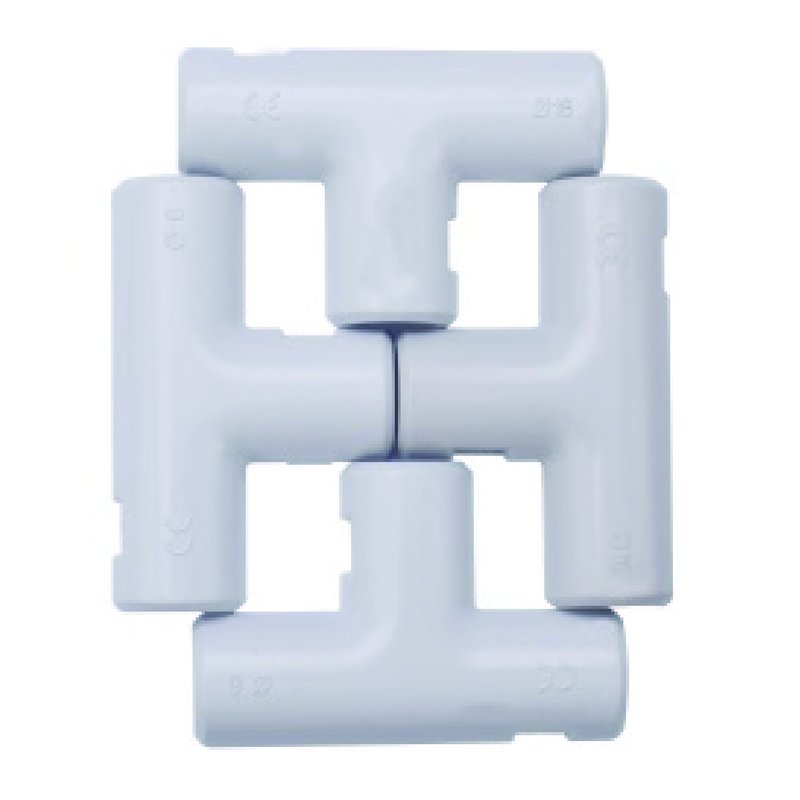 2 PZ Giunto T Ispezionabile Reversibile per Tubo Rigido 25mm IP40