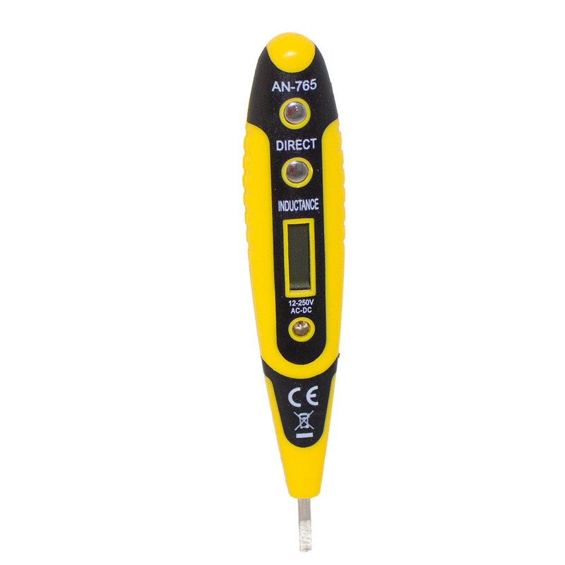 [AS83322] Cercafase Digitale Rilevatore di Tensione Display a Led - Penna per cercafase digitale multifunzione Test di Tensione CA/CC