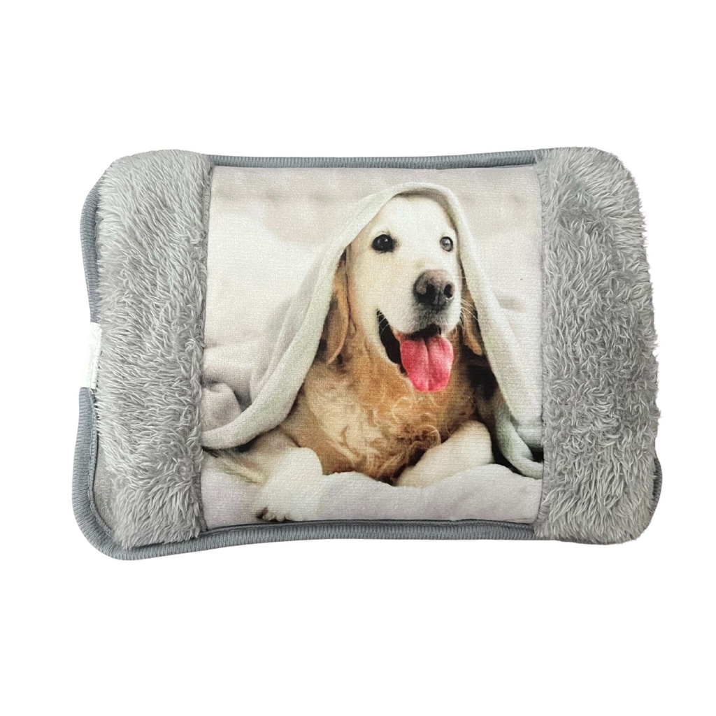 Borsa acqua calda elettrica 400W con acqua, tiene caldo fino a 8 ore, cane