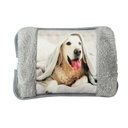 Borsa acqua calda elettrica 400W con acqua, tiene caldo fino a 8 ore, cane