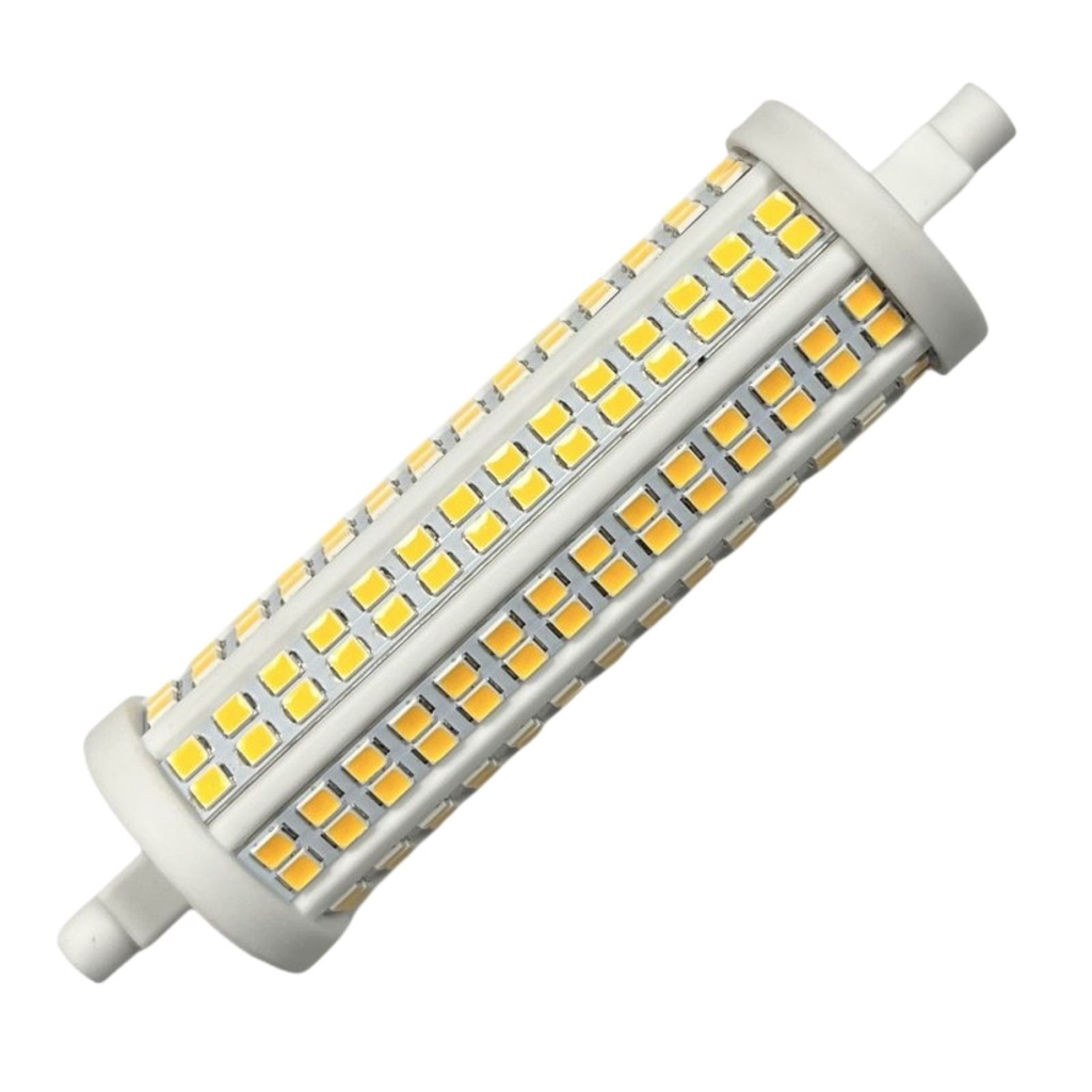Lampadina Led R7S 118mm SMD 220V 20W 140LM/W Bianco Neutro 4000K >80 360° Triac Dimmer IP20 2800 Lumen