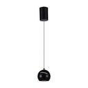 Lampadario LED a Sospensione 8.5W 850lm a Forma di Campana Colore Nero D120mm 3000K SKU-7998