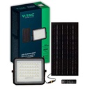 Faro LED con Telecomando e Pannello Solare 10W 800LM Indicatore Batteria Cavo da 3m Colore Nero 4000K SKU-7824