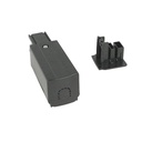 Kit Connettore Alimentazione Sinistra + Terminale Chiusura Colore Nero Per Binario Guida Trifase CB40201 CB40202 CB40203
