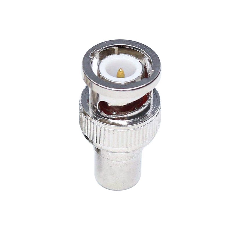 Convertitore Connettore Adattatore Da BNC Maschio A RCA Femmina Per Videosorveglianza Jack Camera