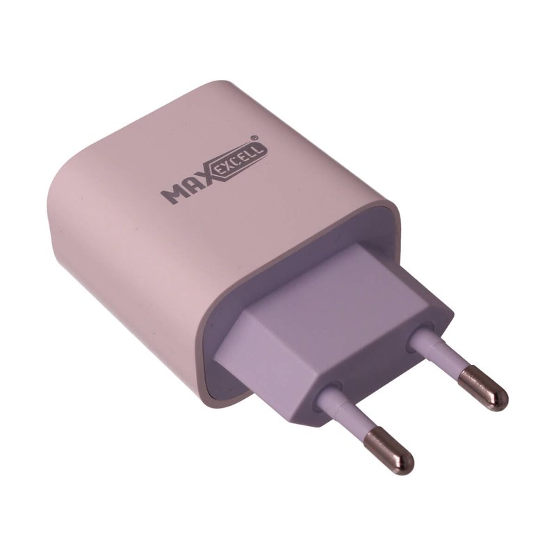 Alimentatore USB-C 20W PD bianco, caricatore rapido per smartphone e tablet