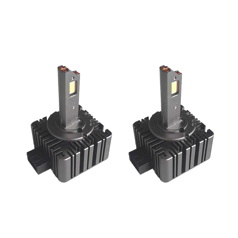 2 Pezzi Lampade LED D1S D1R 35W 12V 7000lm 6000K Plug Play Più Luminoso dello Xenon Originale