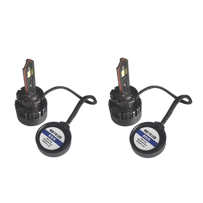 [LH45D2] 2 Pezzi Lampade LED D2S D2R 35W 12V 7000lm 6000K Plug Play Più Luminoso dello Xenon Originale
