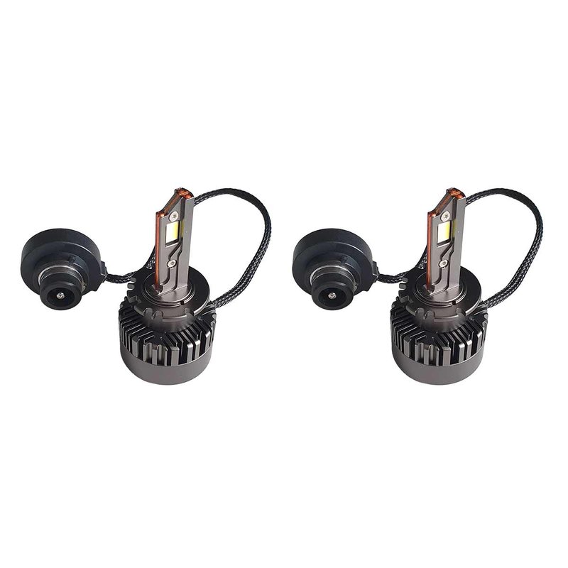 2 Pezzi Lampade LED D4S D4R 35W 12V 7000lm 6000K Plug Play Più Luminoso dello Xenon Originale