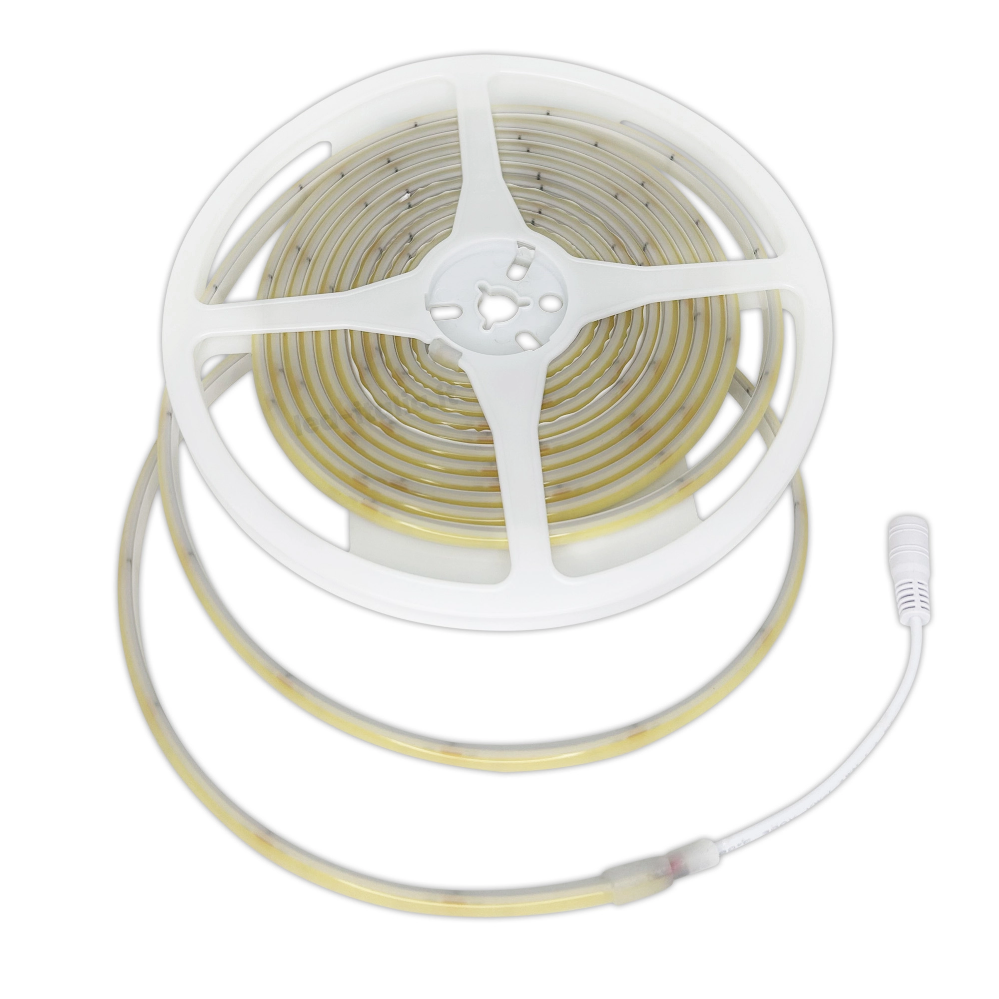 24V Striscia Led COB 4000K 10W/M 1000LM/M IP67 5 Metri Larga 8mm SKU-23139