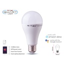 2 Pezzi Lampade LED E27 Wifi Smart A65 15W 1500lm RGB CCT APP Tuya Alexa Google Home