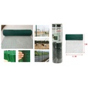 Rete Metallica Plasticata Verde 0,5x10 m Maglia 12,7x12,7 mm