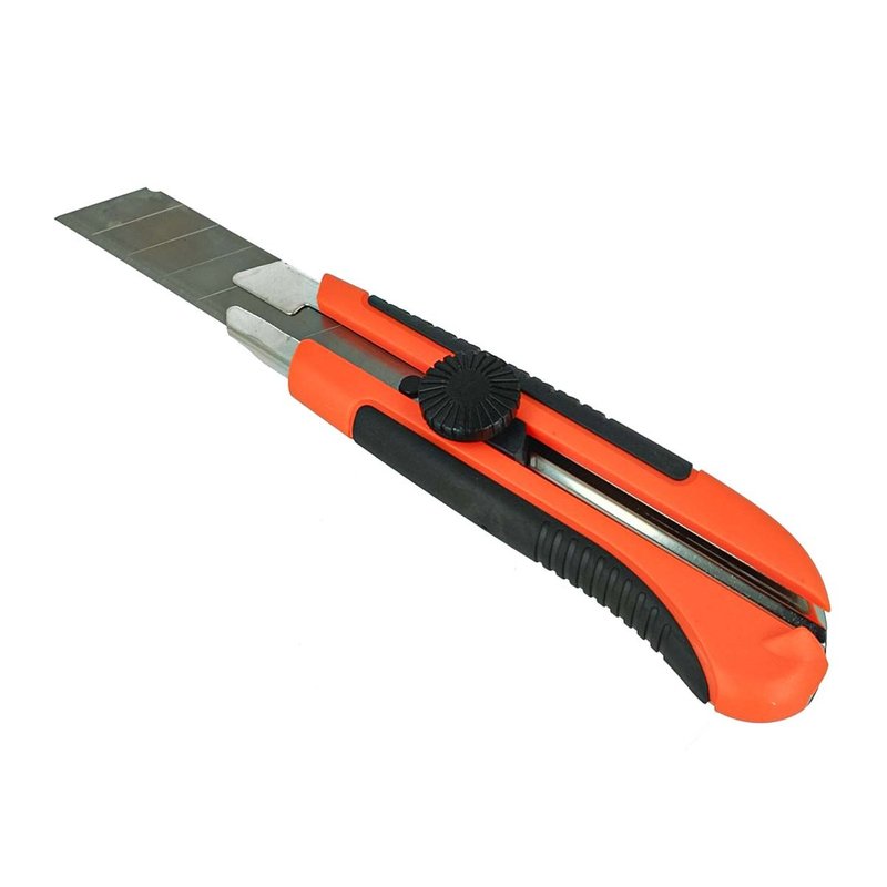 Taglierino Cutter Professionale 25mm Rotella Bloccalama e Calamita Magnetica