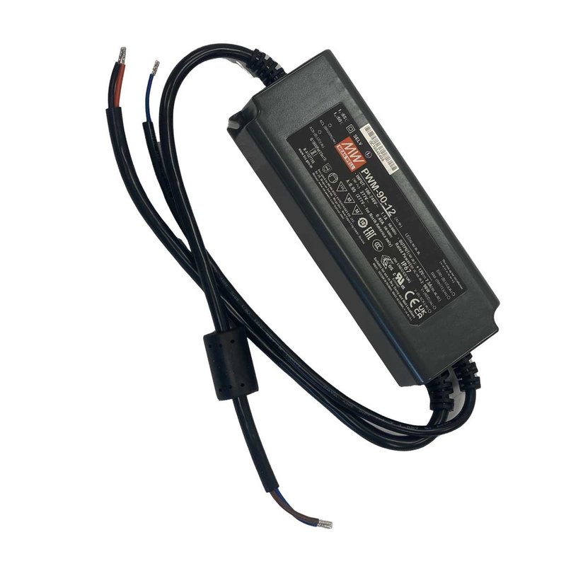 Alimentatore Led MW MEAN WELL PWM-90-12 Dimmerabile 90W 12V IP67 Dimming 3 in 1 0-10V 10V PWM Resistance