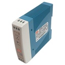 MW MEAN WELL MDR-20-5 Alimentatore Guida DIN 20W 5V 3A Input 220V e 110V Barra Guida DIN Rail Power Supply